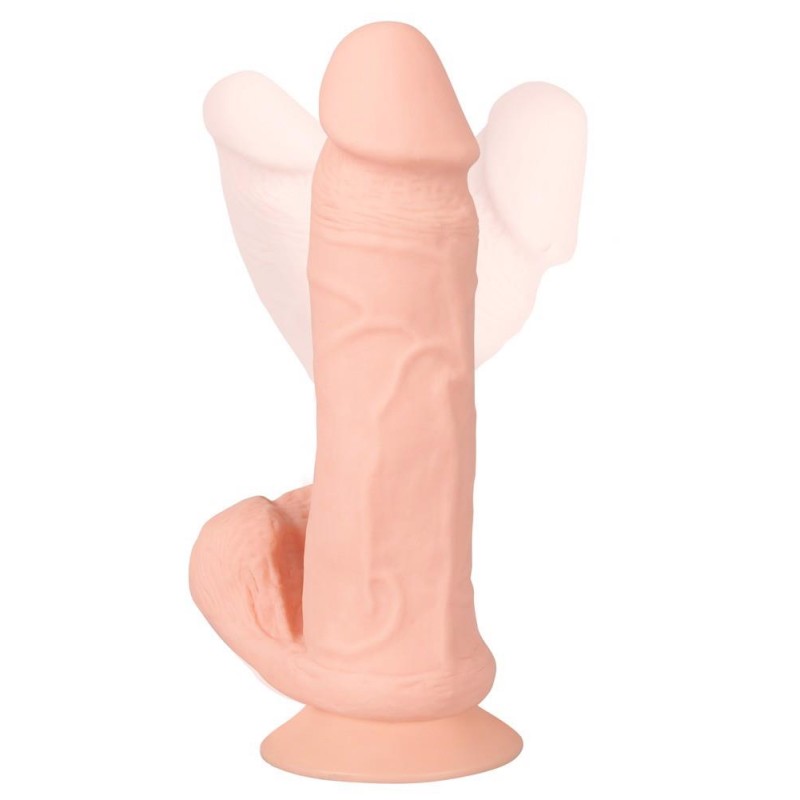 Realistyczne miękkie dildo z przyssawką 20,8 cm